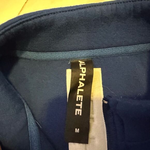 Alphalete Women's Blue sweatshirt Jacket #20. Bnwot - Picture 14 of 16